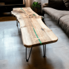 mesa nogal rustica resina verde 04